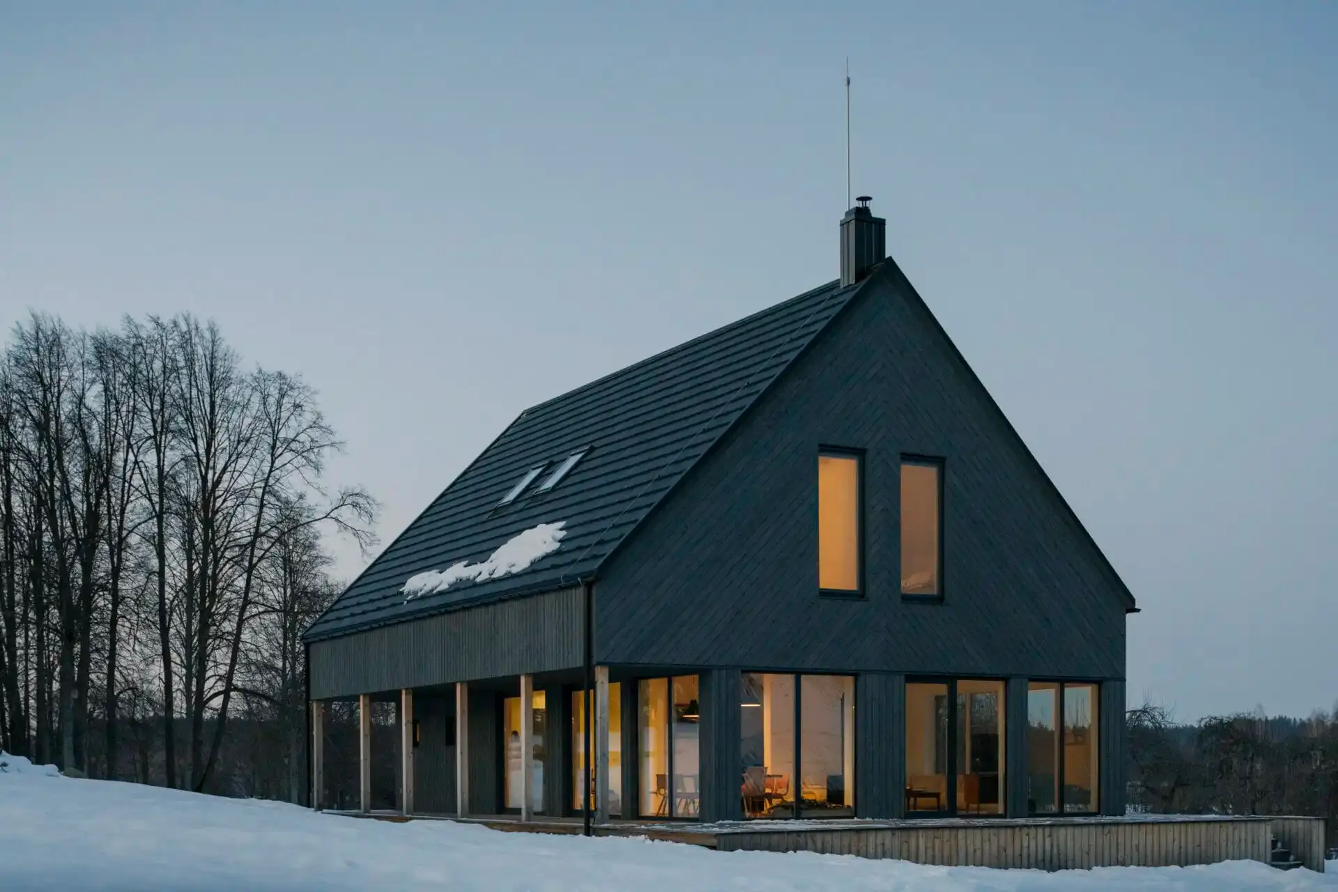 Turnkey Timber Frame House